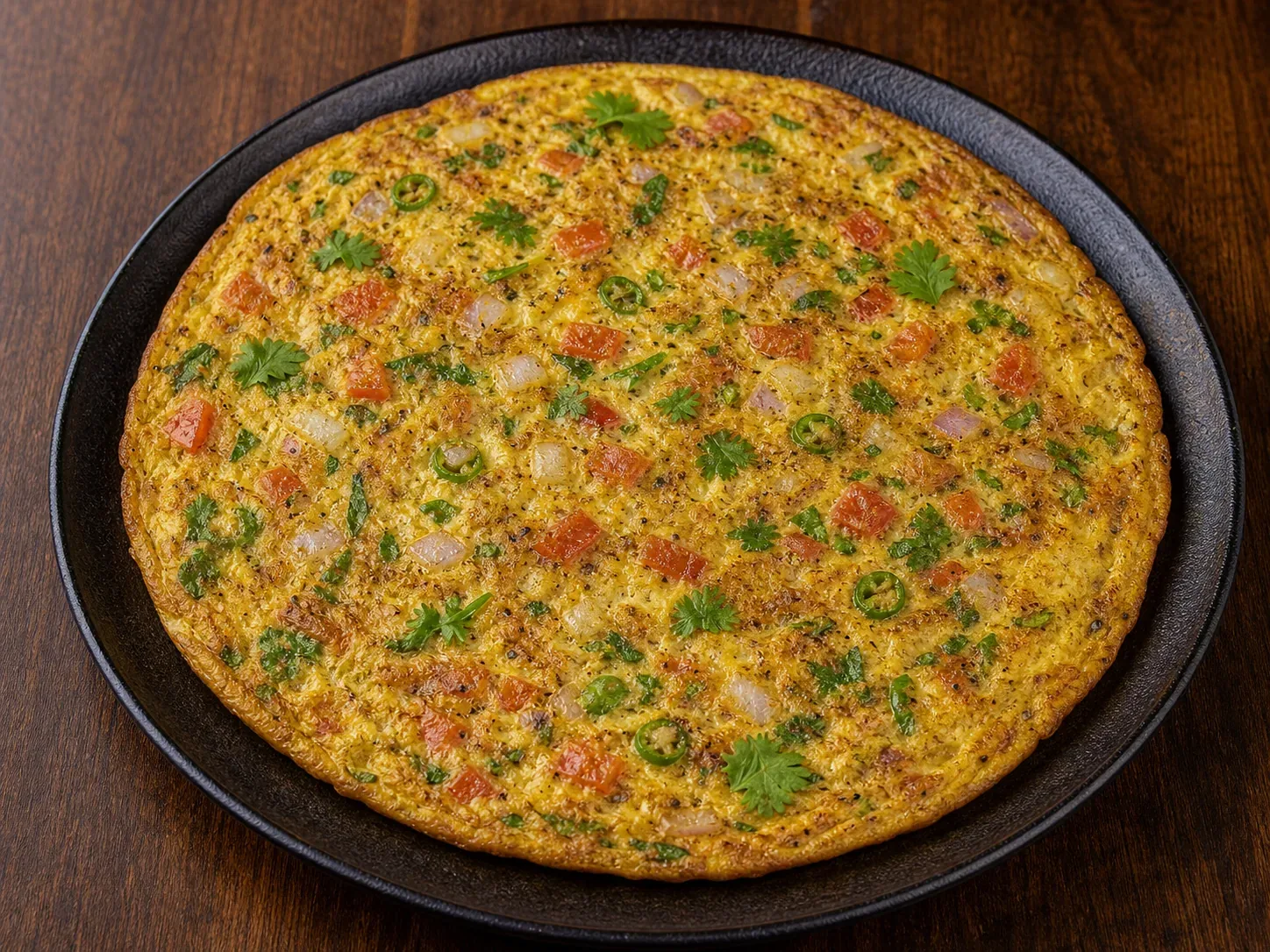 Desi Omelette (4 eggs)