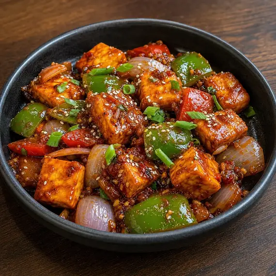 Chilli Paneer Catering Tray