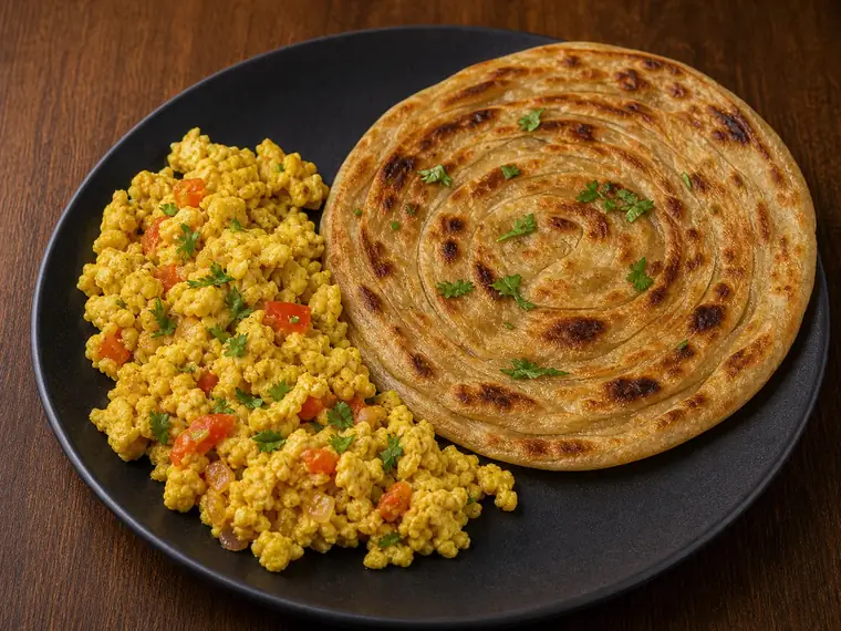 Parantha + Egg Combo
