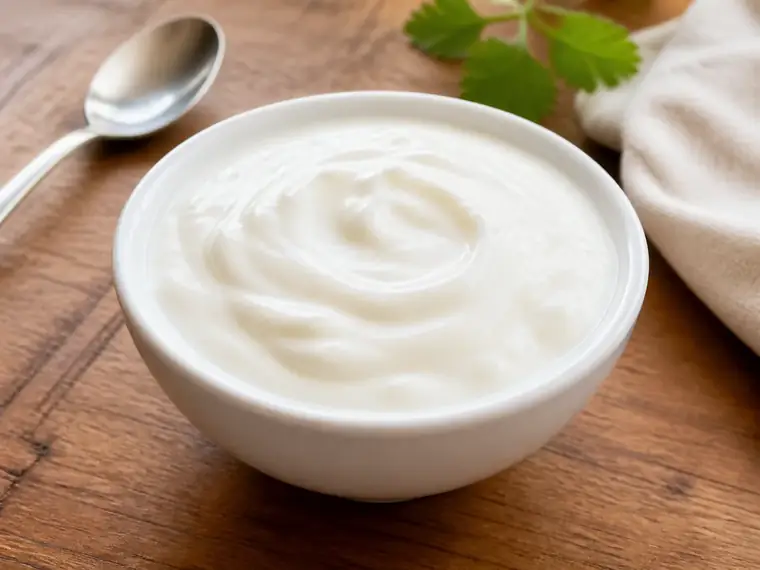 Plain yogurt